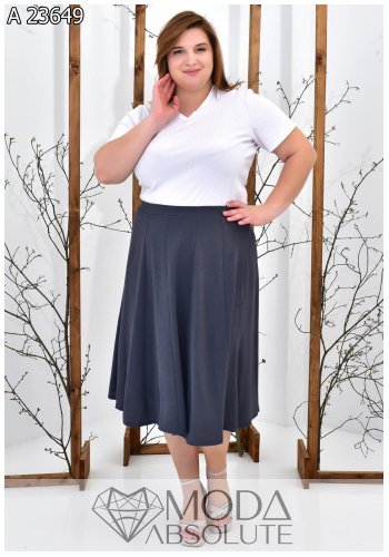Жіноча легка спідниця-кльош А 23649